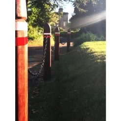 Black Steel Spiked Chains (Sold Per Metre) - Every Link Spikes 17 Black Steel Spiked Chains (Sold Per Metre) - Every Link Spikes -Garden Supply Discount Store image2 1 1 1