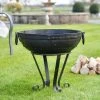Iron Kadai Fire Bowl - 50cm 1 Iron Kadai Fire Bowl - 50cm -Garden Supply Discount Store iron kadai fire bowl 50cm