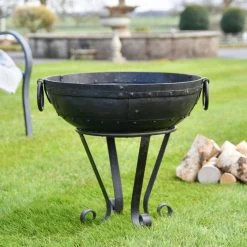 Iron Kadai Fire Bowl - 50cm
