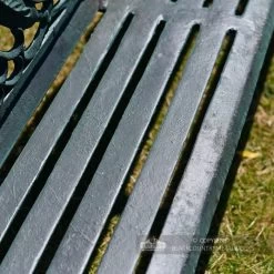 "Artemis" Large Ornate & Rustic Iron Bench 21 "Artemis" Large Ornate & Rustic Iron Bench -Garden Supply Discount Store iron seat on cast iron garden bench