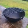 Kadai Fire Bowl Grill - 137cm (Grill Only) -Garden Supply Discount Store kadai fire bowl hand made iron grill 1 1