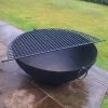 Kadai Fire Bowl Half Grill (Grill Only) -Garden Supply Discount Store kadai fire bowl hand made iron grill 1 2 1 2 2