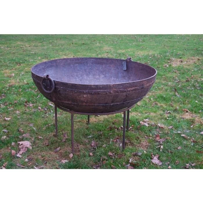 Iron Kadai Fire Bowl - 130cm 10 Iron Kadai Fire Bowl - 130cm - Image 8