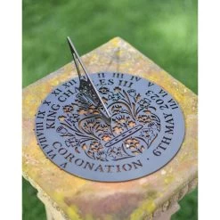 King Charles III Coronation Garden Sundial -Garden Supply Discount Store king charles iii coronation sundial3