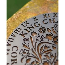 King Charles III Coronation Garden Sundial -Garden Supply Discount Store king charles iii coronation sundial7