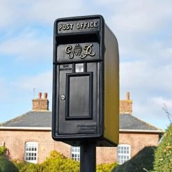 King George Rex Black Period Post Box 34 King George Rex Black Period Post Box -Garden Supply Discount Store king george rex black period post box 16