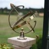 Deluxe Antique Brass "Profatius" Armillary - 44cm -Garden Supply Discount Store large profatius antique bronze armillary