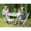 “Aunt Hilda” Large Luncheon Furniture Set -Garden Supply Discount Store large round table scale 2