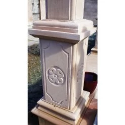 "Temple Of Peace" Garden Gazebo 10 "Temple Of Peace" Garden Gazebo -Garden Supply Discount Store large stone garden archway 1