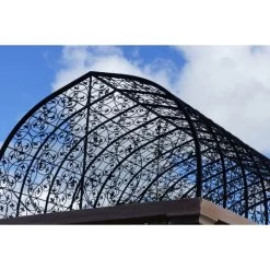 "Temple Of Peace" Garden Gazebo 9 "Temple Of Peace" Garden Gazebo -Garden Supply Discount Store large stone garden pavillion 1