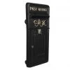 Black "King George" Rex Post Box Front -Garden Supply Discount Store lb10127 blk front