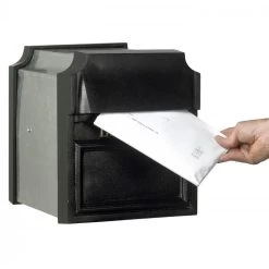 Finchley Rear Opening Telescopic Post Box -Garden Supply Discount Store lb1012 finchley telescopic post box 2