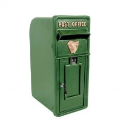 Irish Harp Post And Parcel Box With Column