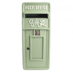 "Forest Green" King George Post Box -Garden Supply Discount Store lb1017 mint green 2