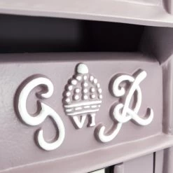 "Savannah Sunset" Slim King George Post Box -Garden Supply Discount Store lb1017 purple 2