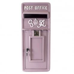 "Savannah Sunset" Slim King George Post Box -Garden Supply Discount Store lb1017 purple 3