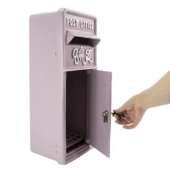 "Savannah Sunset" Slim King George Post Box -Garden Supply Discount Store lb1017 purple 4