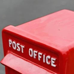 'Original Reproduction' Red Elizabeth Regina Post & Parcel Box 9 'Original Reproduction' Red Elizabeth Regina Post & Parcel Box -Garden Supply Discount Store lb1017 r lb1010 std red white er post box 5 1