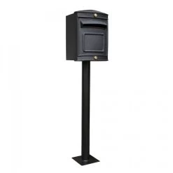 The Rear Opening Sheffield Post Box & Stand