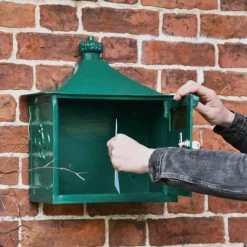 Green "The Suffolk" Post Or Parcel Box -Garden Supply Discount Store lb1024. g 2