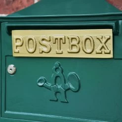 Green "The Suffolk" Post Or Parcel Box -Garden Supply Discount Store lb1024. g 4