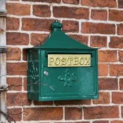 Green "The Suffolk" Post Or Parcel Box -Garden Supply Discount Store lb1024. g 7