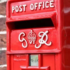 "Redford Keep" Slim King George Post Box -Garden Supply Discount Store lb1027 r s 4