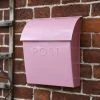 “Rose Mist” Light Pink Contemporary Post Box With Lock 1 “Rose Mist” Light Pink Contemporary Post Box With Lock -Garden Supply Discount Store lb1153.lock . pp 3