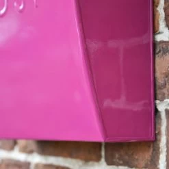“Persian Summer” Bright Pink Contemporary Post Box With Lock 15 “Persian Summer” Bright Pink Contemporary Post Box With Lock -Garden Supply Discount Store lb1153.lock 3