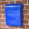 “Sapphire Lagoon” Dark Blue Contemporary Post Box