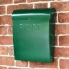 “Vineyard Valleys” Green Contemporary Post Box 2 “Vineyard Valleys” Green Contemporary Post Box -Garden Supply Discount Store lb1153 g vineyard valleys green contemporary post box