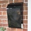 “Evening Hush” Black Berkley Post Box 1 “Evening Hush” Black Berkley Post Box -Garden Supply Discount Store lb1155 blk evening hush black berkley post box