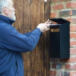 Standard "Pevensey Square” Newspaper And Parcel Holder -Garden Supply Discount Store lb1157 pevensey square 2 1