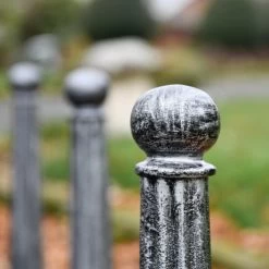 Antique Silver Driveway Bollard -Garden Supply Discount Store lfd042 ants 4
