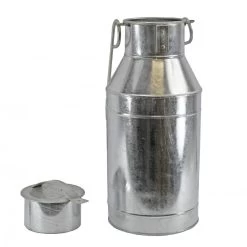 Canal Boat Milk Churns 8 Canal Boat Milk Churns -Garden Supply Discount Store mc1006 gal galvanised milk churn with lid off