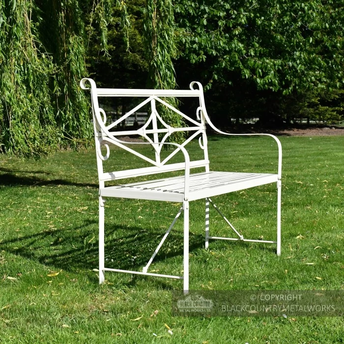 "The Cradley" Two Seater Deluxe Iron Bench 5 "The Cradley" Two Seater Deluxe Iron Bench - Image 3