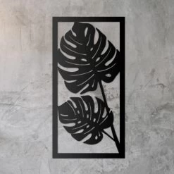 Monstera Tropical Leaf Wall Art -Garden Supply Discount Store monsteratropical leaf wall art 2