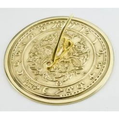 "Morning Glory" Sundial - 190mm -Garden Supply Discount Store morning glory sundial 2 1