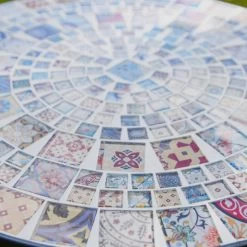 Mosaic "Sequoia" Two Seater Table & Chair Bistro Set -Garden Supply Discount Store mosaic sequoia two seater table chair set 6