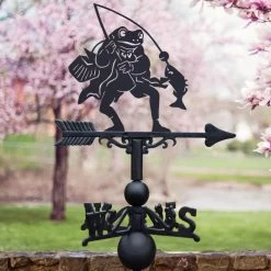 Mr Frog Weathervane -Garden Supply Discount Store mr frog weathervane 3
