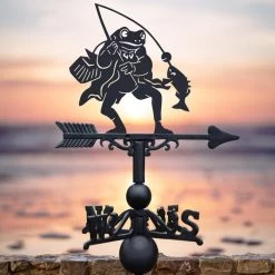 Mr Frog Weathervane