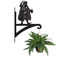 Mr. Toad Iron Hanging Basket Bracket -Garden Supply Discount Store mr toad hanging basket bracket 2