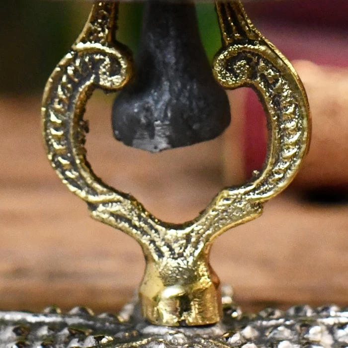 Silver & Gold Star Fish Reception Bell - Image 6