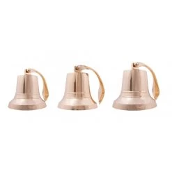 6" Brass Bell With Rope Lanyard -Garden Supply Discount Store ng500 brass hanging bells three sizes 1
