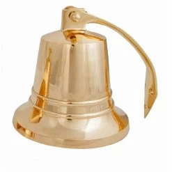 7" Brass Bell With Rope Lanyard -Garden Supply Discount Store ng500 pbl xl