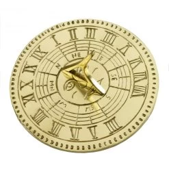 Sun Face Sundial - 126mm -Garden Supply Discount Store nov0177