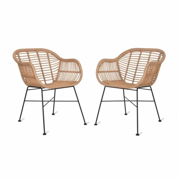 Pair Of "Bamboo" Dining Chairs 3 Pair Of "Bamboo" Dining Chairs