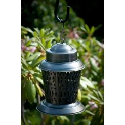 7 Inch Pewter Lantern