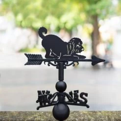 Playful Cockapoo Weathervane -Garden Supply Discount Store playful cockapoo weathervane 1