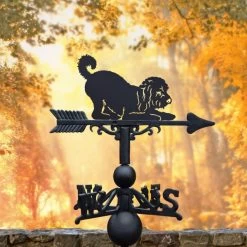 Playful Cockapoo Weathervane -Garden Supply Discount Store playful cockapoo weathervane 3